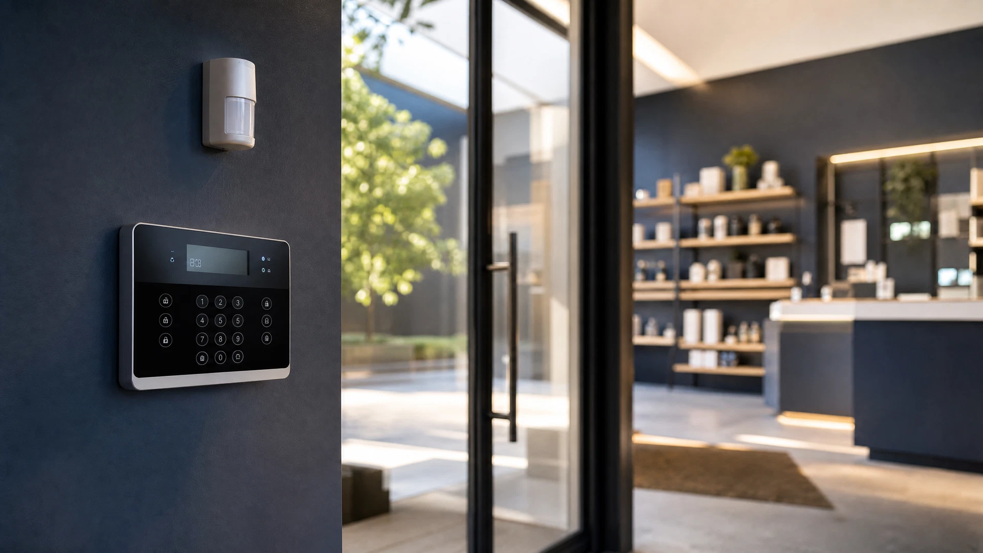 Clavier d’alarme anti-intrusion professionnel