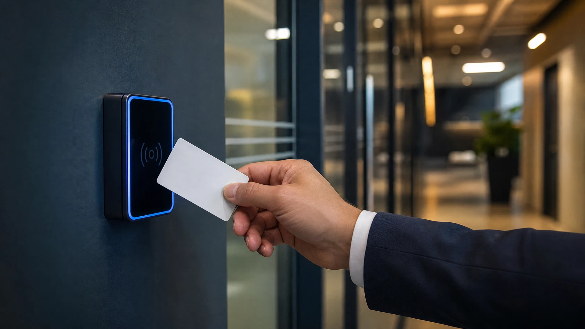 Contrôle d’accès par badge professionnel