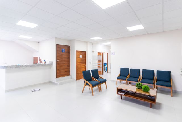 Salle d’attente d’un cabinet médical